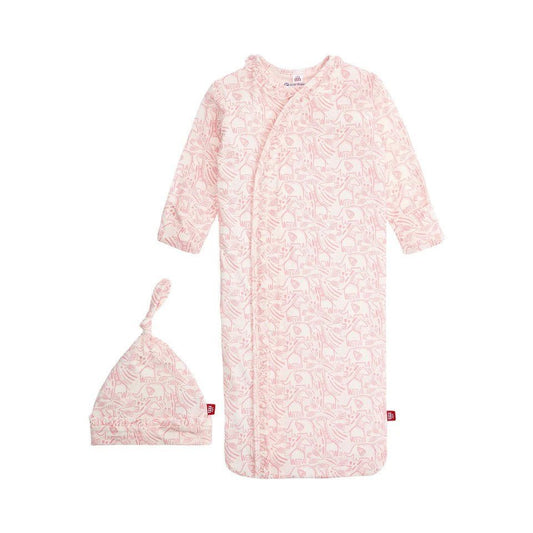 Magnetic Me Pink Herds Of A Feather Modal Magnetic Gown + Hat Set