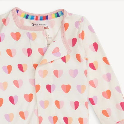 Magnetic Me Girls Apparel / Sleepwear / Infant Magnetic Me Pink XOXO Modal Footie