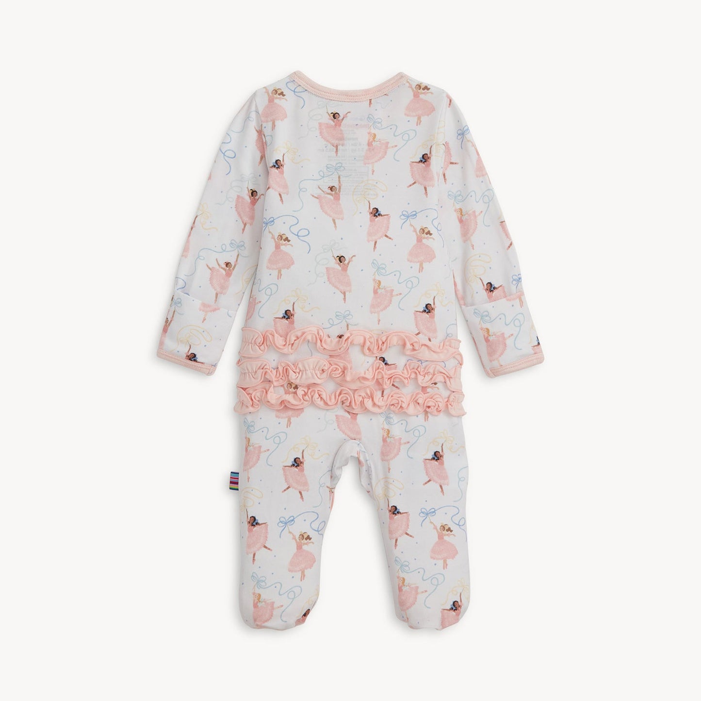Magnetic Me Girls Apparel / Sleepwear / Infant Magnetic Me Pretty Plies Magnetic Footie w/Ruffle