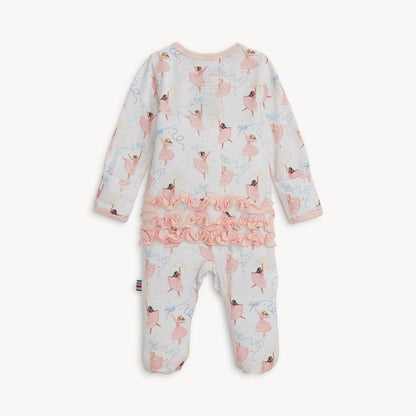 Magnetic Me Girls Apparel / Sleepwear / Infant Magnetic Me Pretty Plies Magnetic Footie w/Ruffle