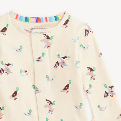 Magnetic Me Quack Me Up Organic Cotton Magnetic Footie