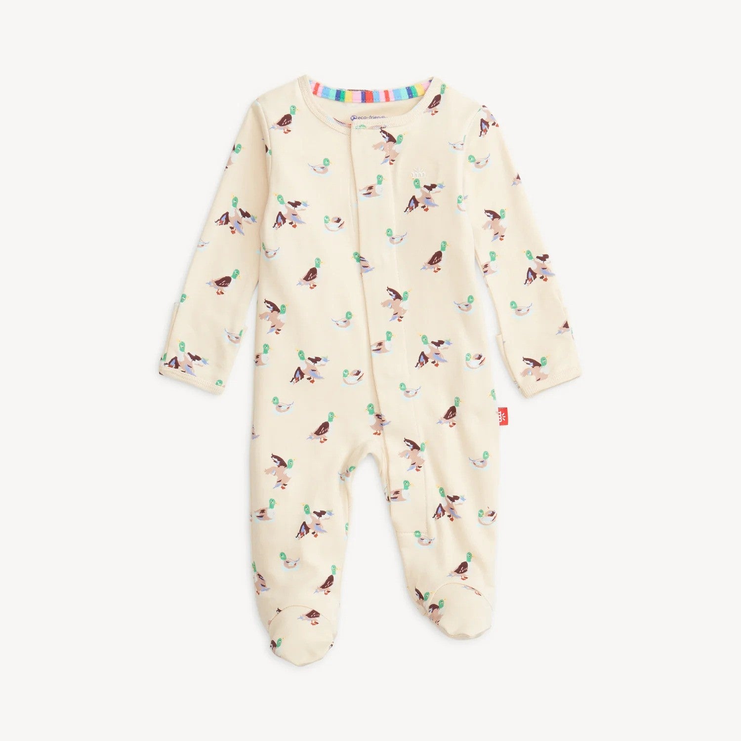 Magnetic Me Quack Me Up Organic Cotton Magnetic Footie