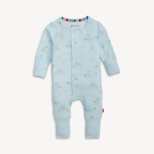 Magnetic Me Serene Safari Blue Modal Magnetic Coverall