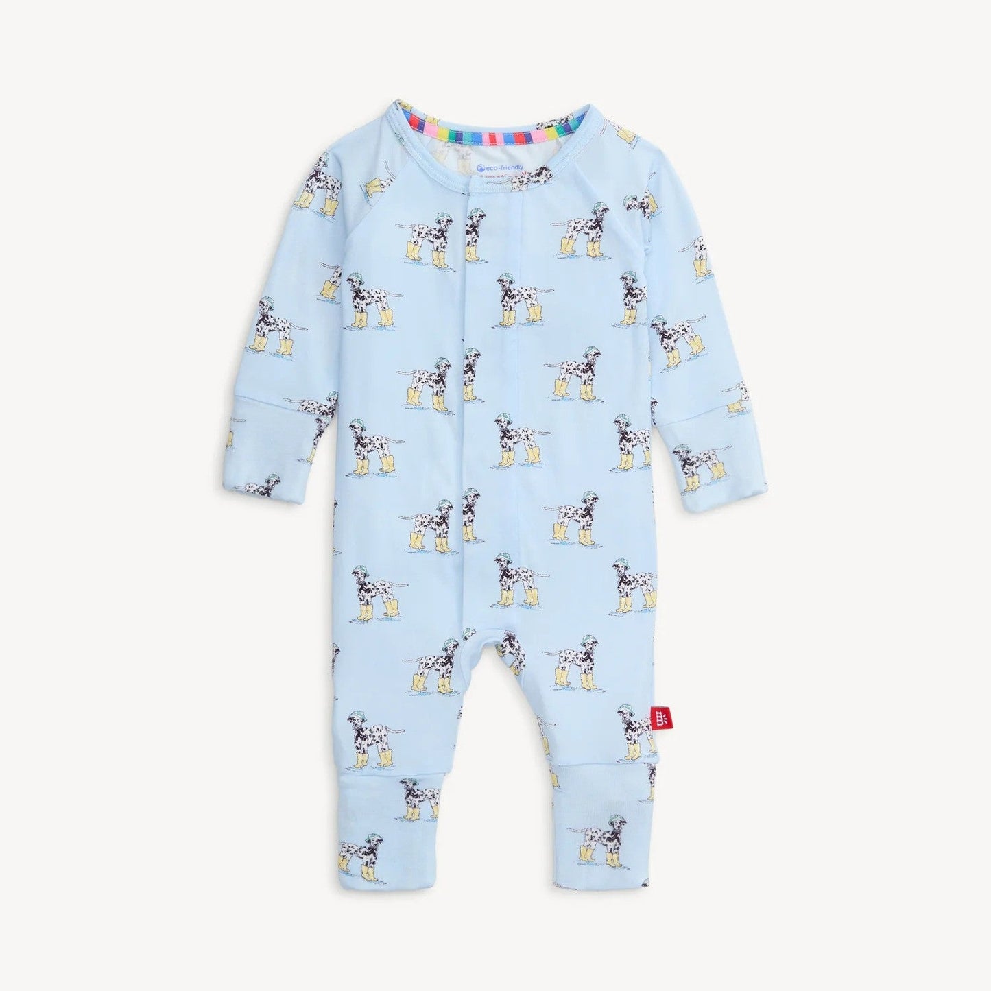 Magnetic Me Boys Apparel / Sleepwear / Infant Magnetic Me Spots and Splashes Magnetic Modal Convertible Coverall