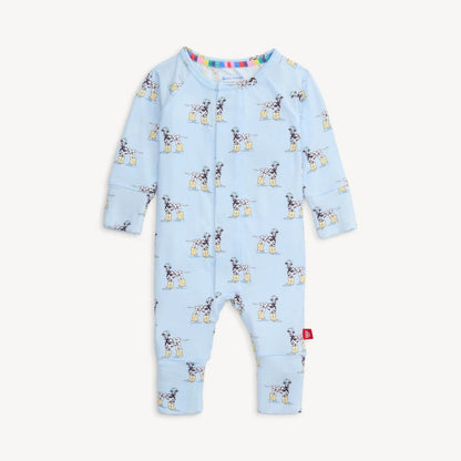 Magnetic Me Boys Apparel / Sleepwear / Infant Magnetic Me Spots and Splashes Magnetic Modal Convertible Coverall