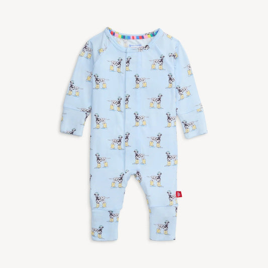 Magnetic Me Boys Apparel / Sleepwear / Infant Magnetic Me Spots and Splashes Magnetic Modal Convertible Coverall
