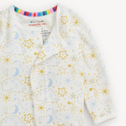 Magnetic Me Boys Apparel / Sleepwear / Infant Magnetic Me Star Signs Blue Modal Magnetic Footie
