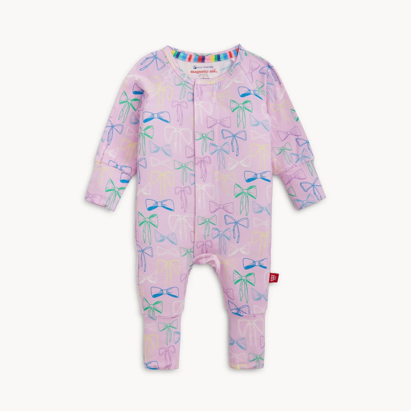 Magnetic Me Girls Apparel / Sleepwear / Infant Magnetic Me Take A Bow Magnetic Modal Convertible Coverall