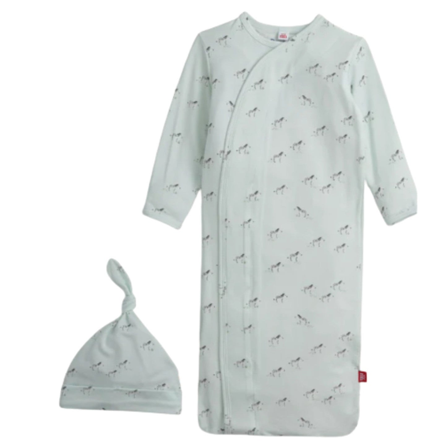 Magnetic Me Teal Savannah Plains Modal Magnetic Gown + Hat Set