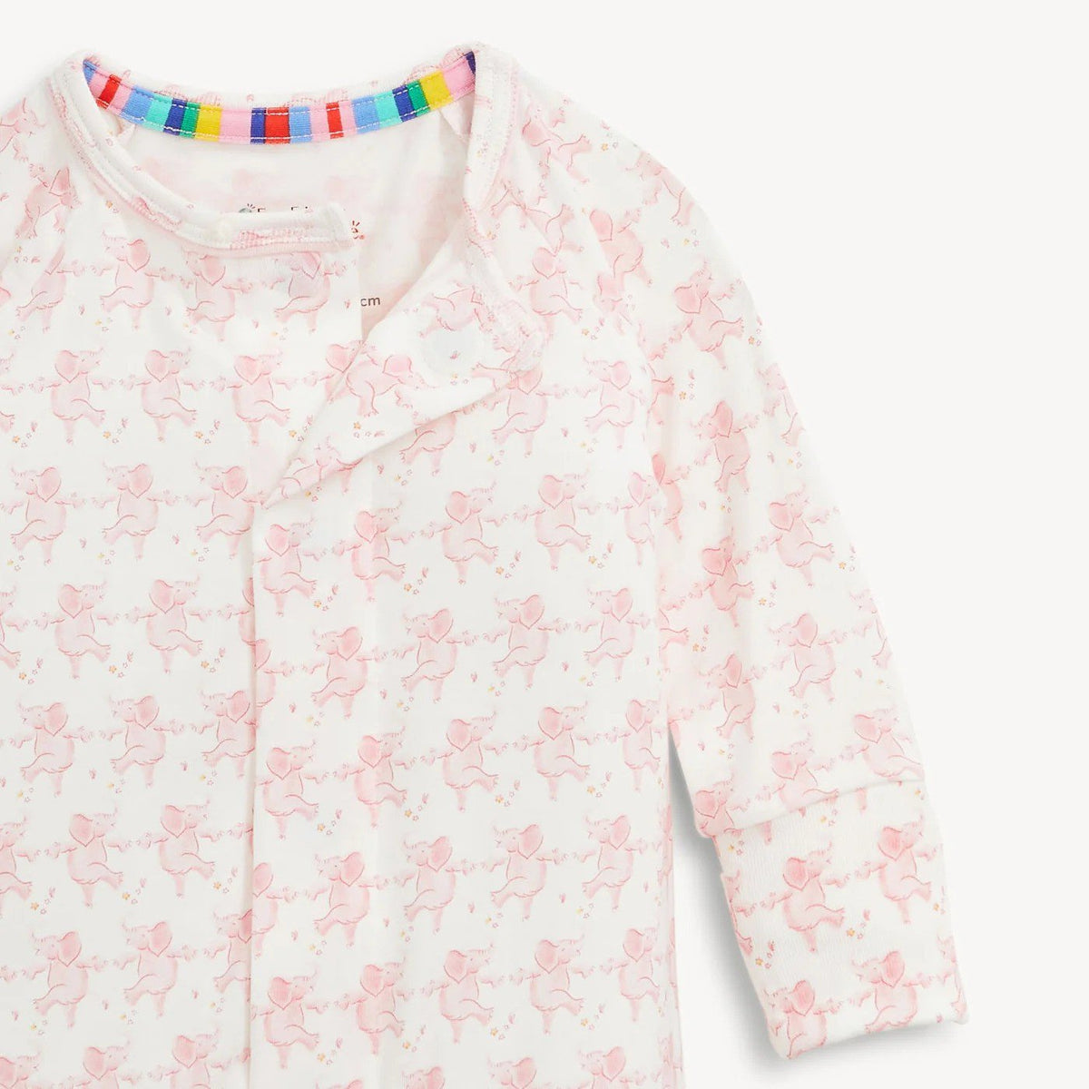 Magnetic Me Girls Apparel / Sleepwear / Infant Magnetic Me Trunkettes Pink Magnetic Modal Convertible Coverall