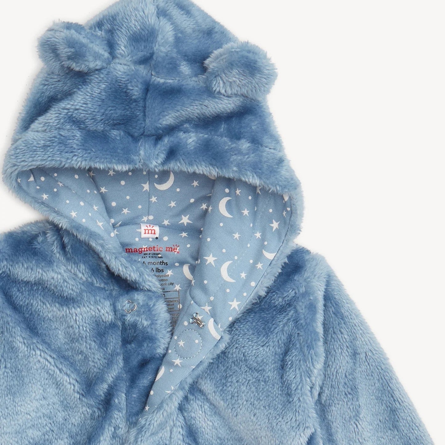 Magnetic Me Boys Apparel / Outerwear / Toddler Magnetic Me Winter Sky Minky Magnetic Bear Jacket
