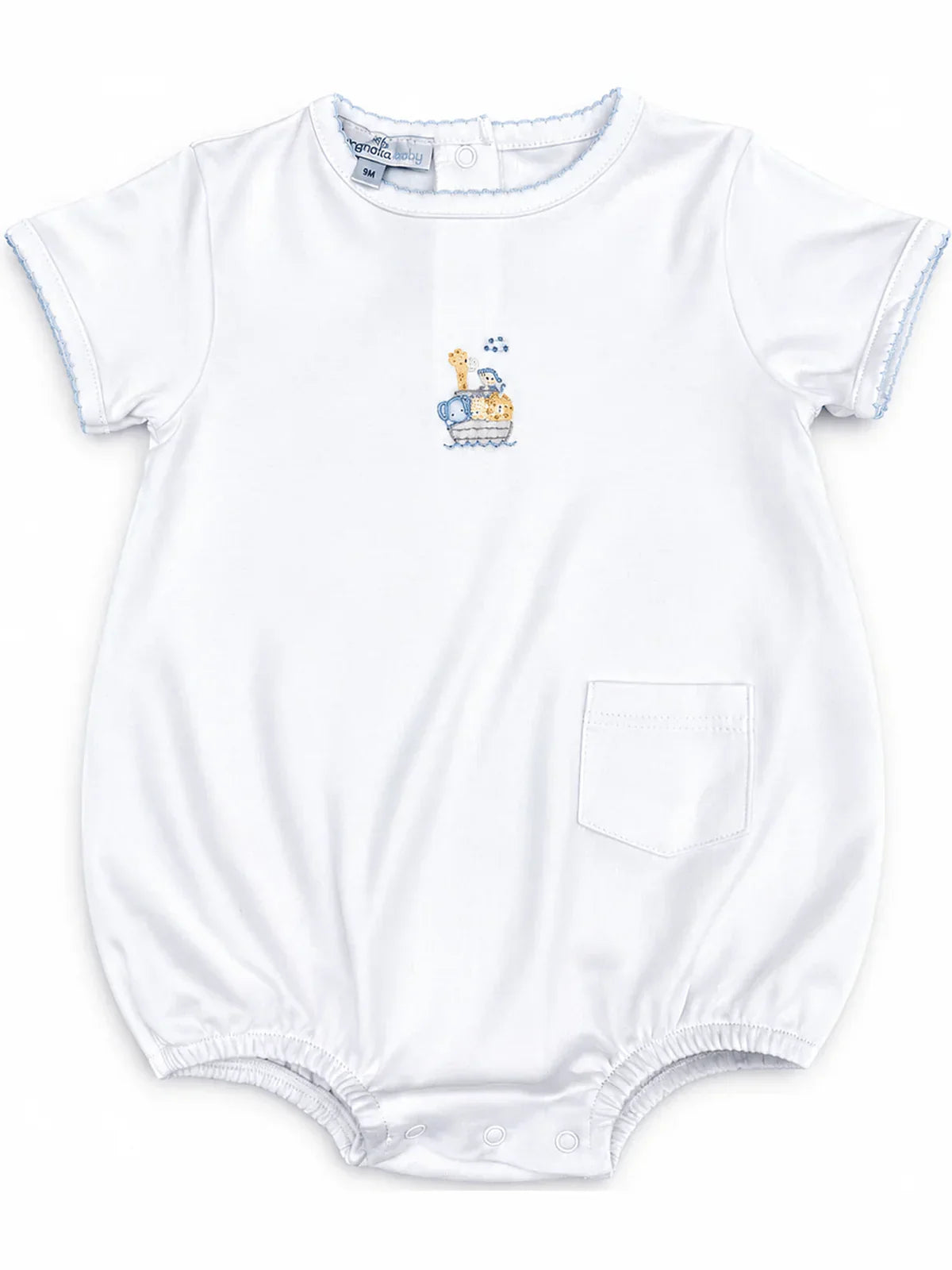 Magnolia Baby Infant Boy Blue / 3 Mo Magnolia Baby Boys Noah's Ark Bubble