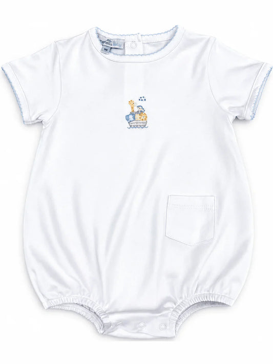 Magnolia Baby Infant Boy Blue / 3 Mo Magnolia Baby Boys Noah's Ark Bubble