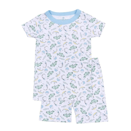Magnolia Baby Hook, Line & Sinker Short Pajamas babysupermarket