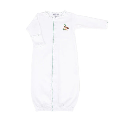 Magnolia Baby Mallard Pond Green Embroidered Converter