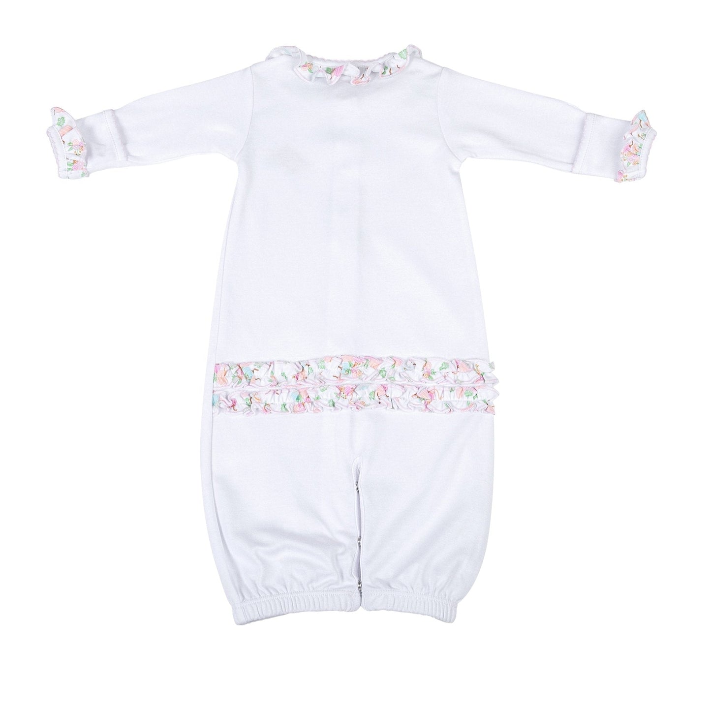 Magnolia Baby Newborn Magnolia Baby Pumpkin Blush Melon Ruffle Converter