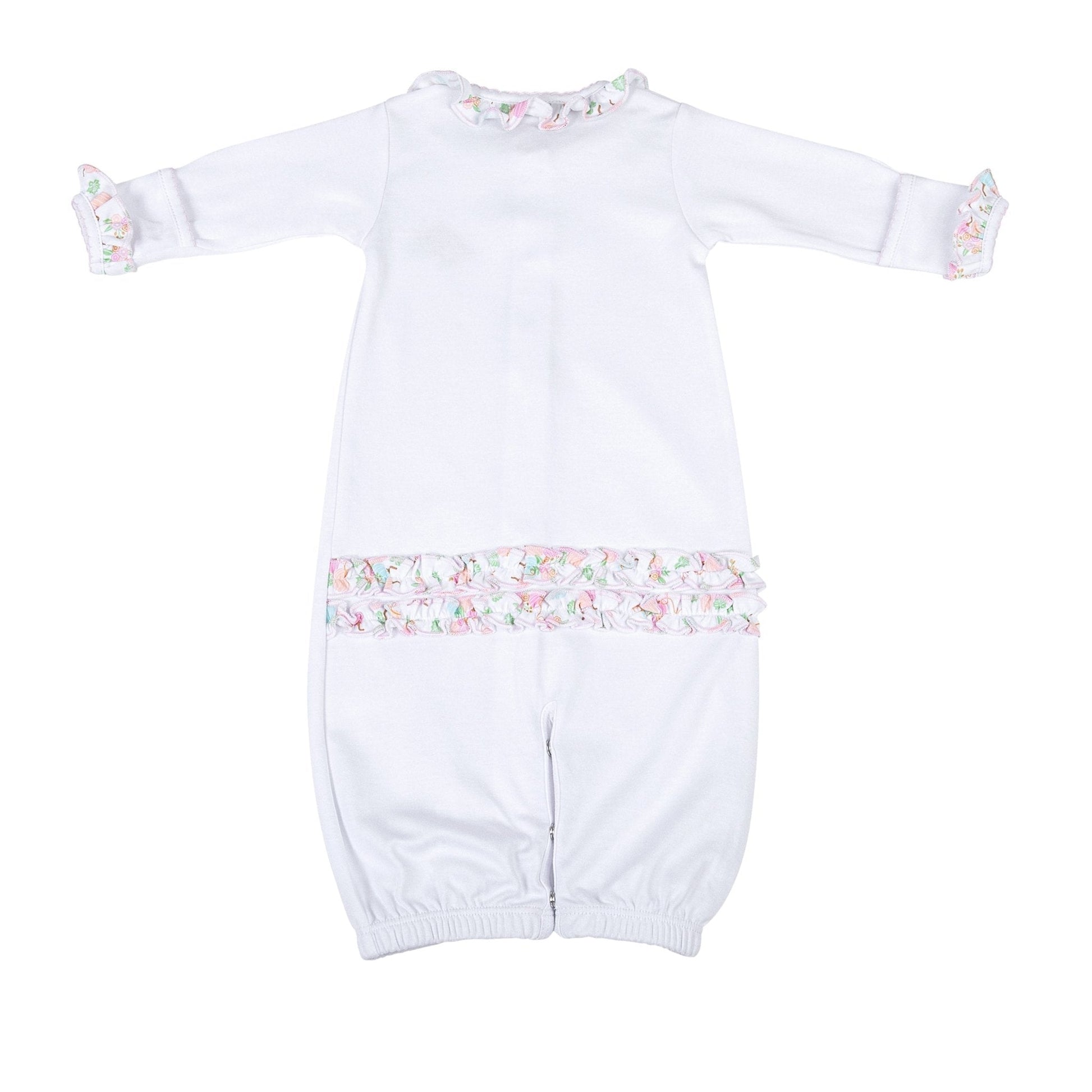 Magnolia Baby Newborn Magnolia Baby Pumpkin Blush Melon Ruffle Converter