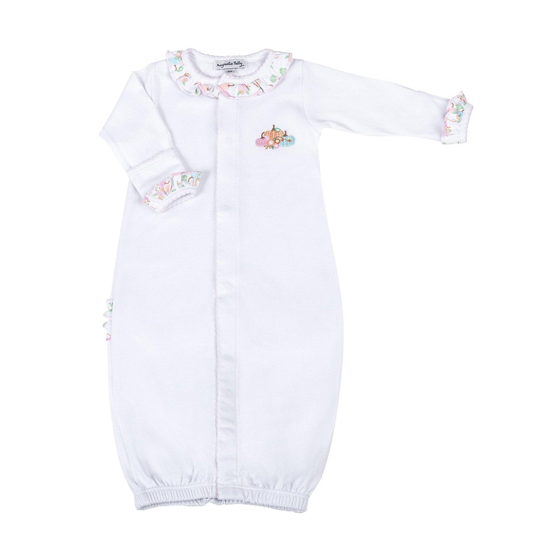 Magnolia Baby Newborn Magnolia Baby Pumpkin Blush Melon Ruffle Converter