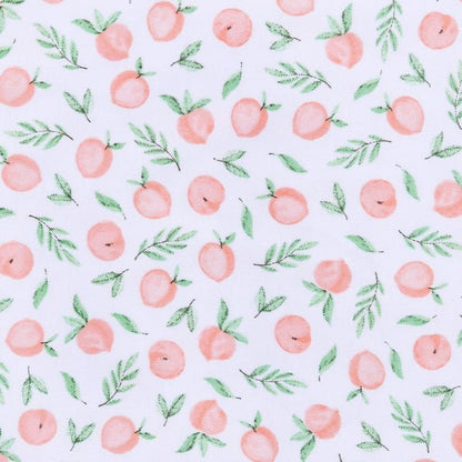 Magnolia Baby Summer Peaches Printed Flutters Bubble