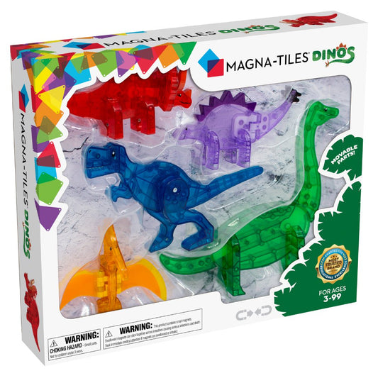 Magna-Tiles Dinos 5 PC Set
