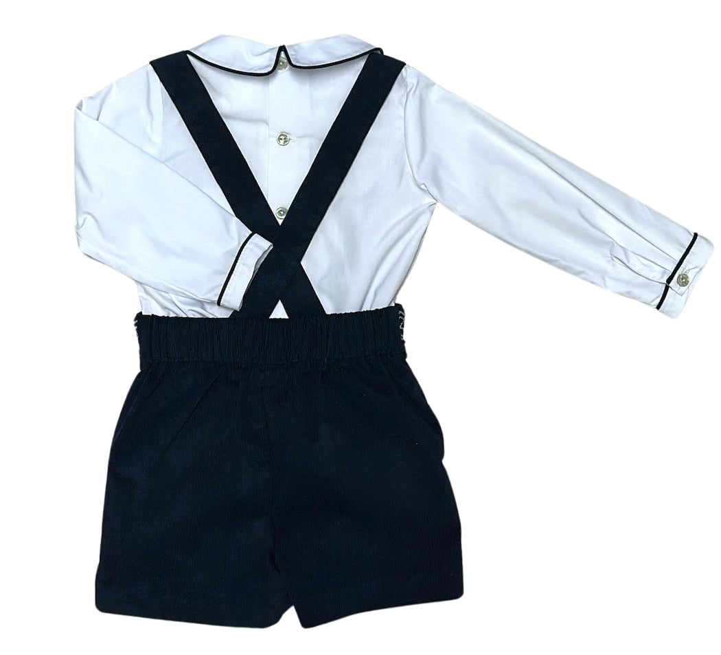 Marco & Lizzy Marco & Lizzy London Collection Hand Smocked Short Set