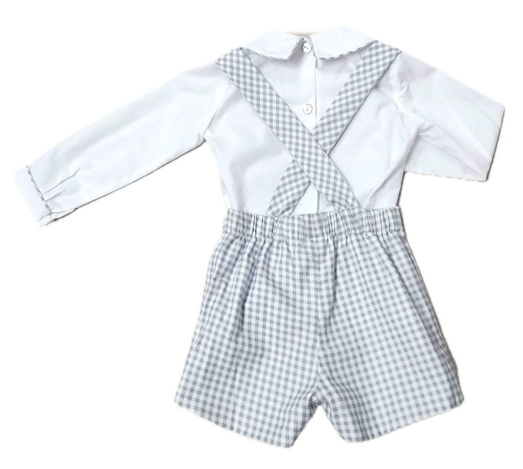 Marco & Lizzy Marco & Lizzy Winter Meadows Collection Boys Short Set