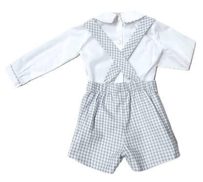 Marco & Lizzy Marco & Lizzy Winter Meadows Collection Boys Short Set