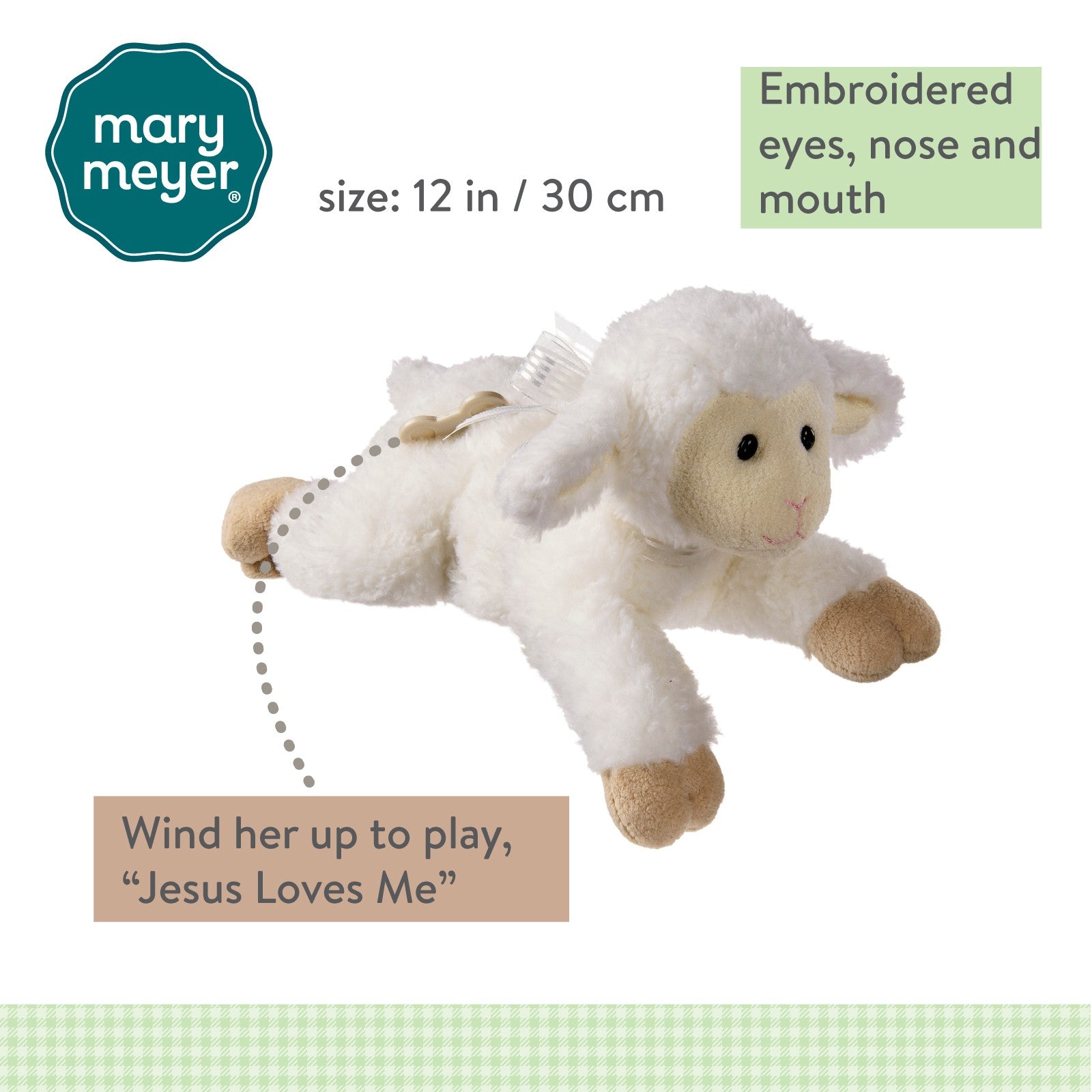 Mary MeyerMary Meyer Christening Melody Musical LambBabysupermarket