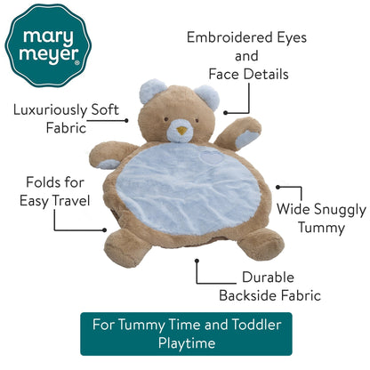 Mary Meyer Infant Toys Mary Meyer Blue Bear Baby Mat