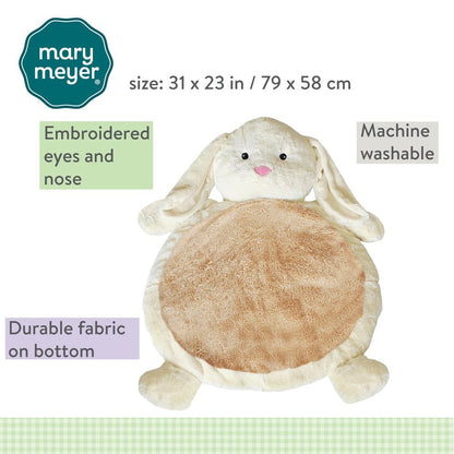 Mary Meyer Infant Baby Play Mat Cream Bunny