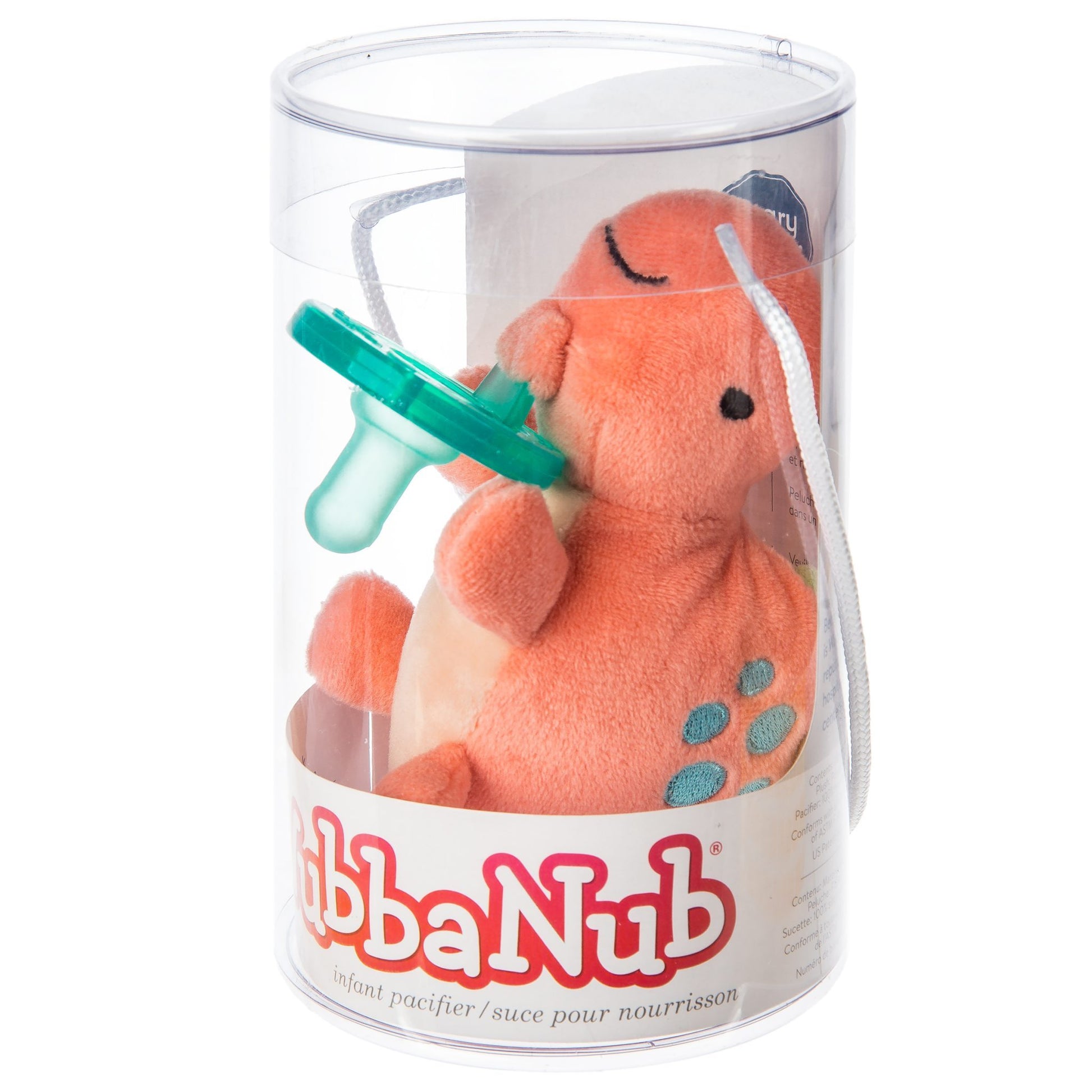 Mary Meyer Pacifiers and Teethers Mary Meyer Pebblesaurus WubbaNub Pacifier
