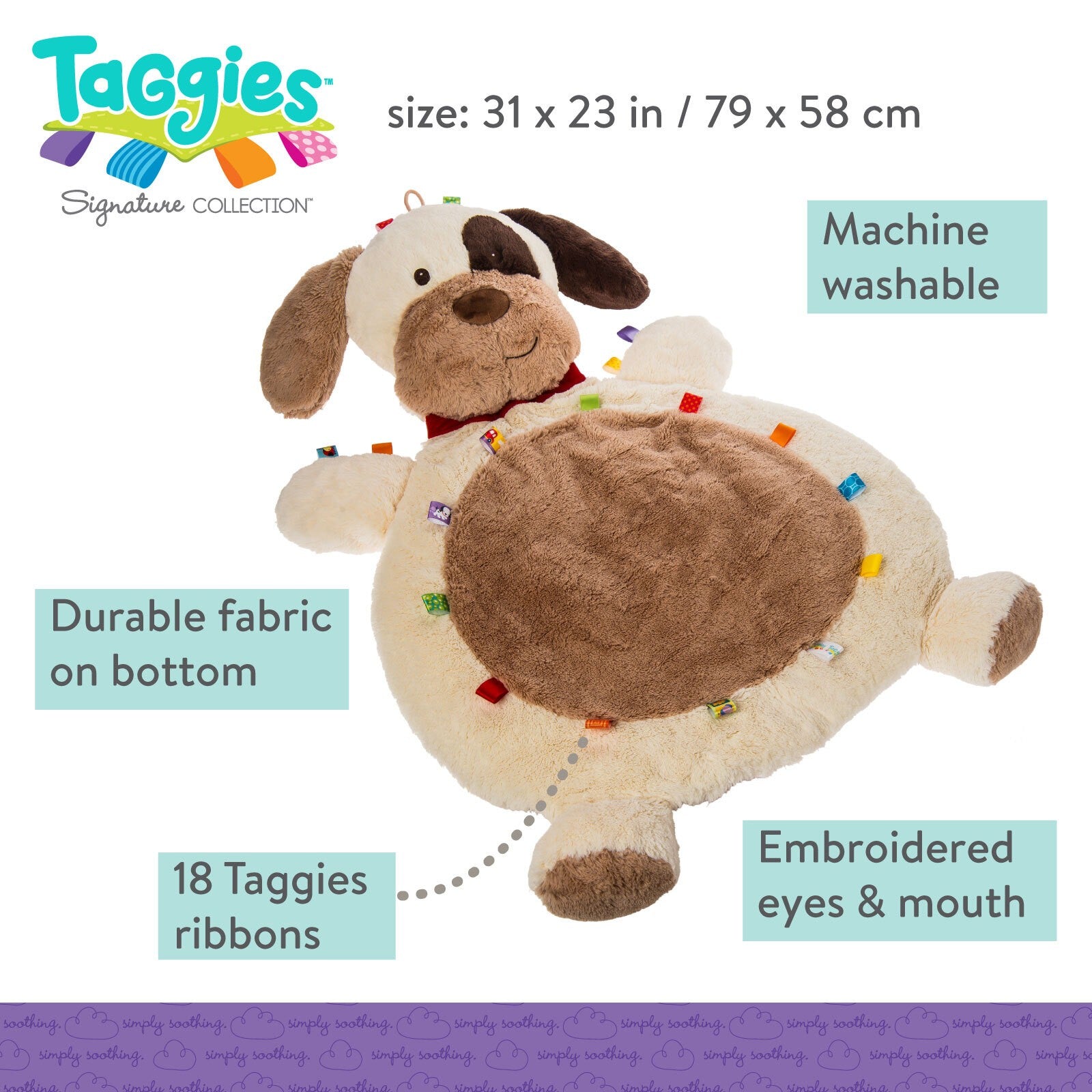 Mary MeyerMary Meyer Taggies Buddy Dog Baby MatBabysupermarket