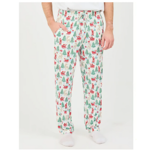 Mary Square Tidings Toile / X-Small Mary Square Adult Pajama Pant - Tidings Toile
