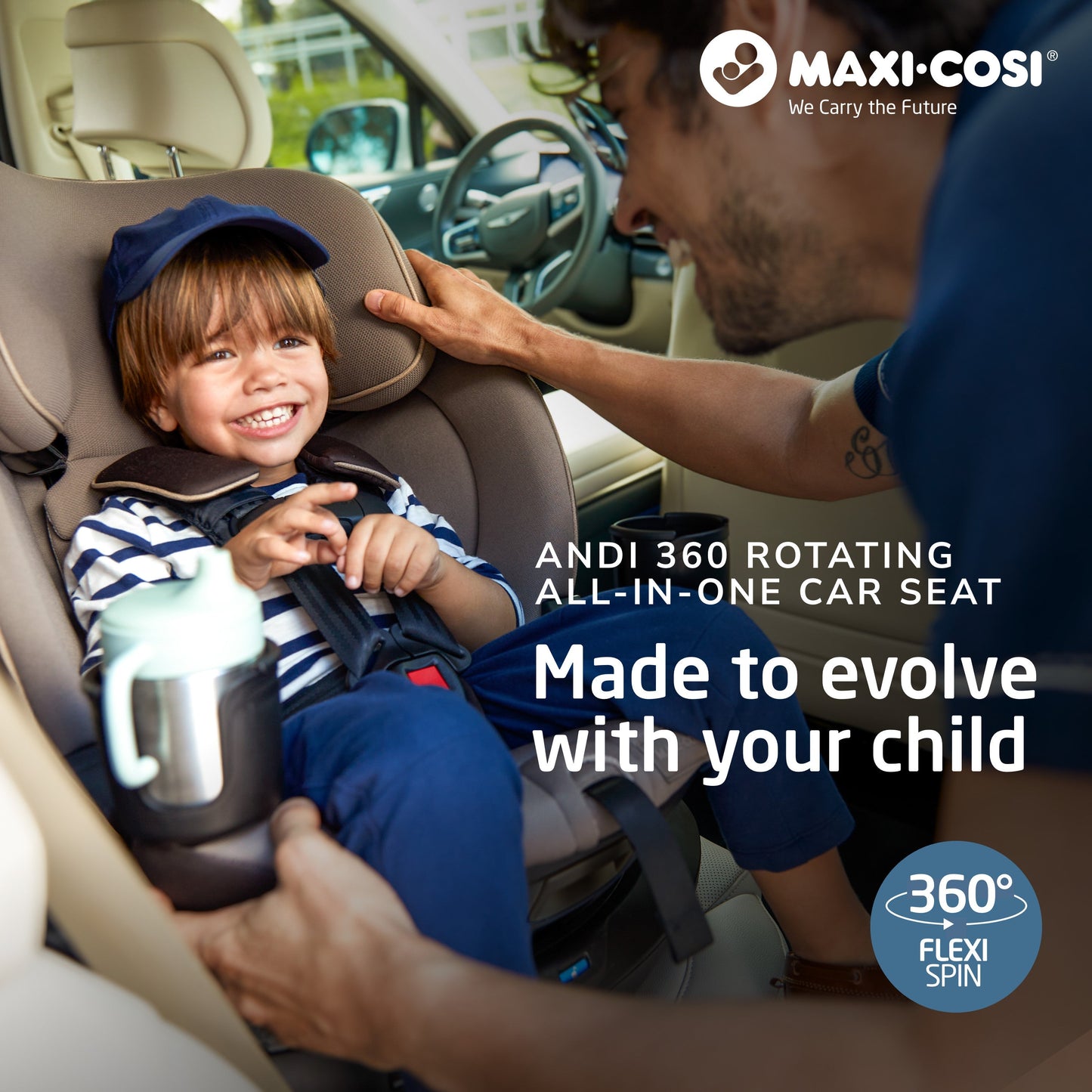Maxi-Cosi Car Seats - Convertible Maxi-Cosi Andi 360 Rotating All-in-One Convertible Car Seat