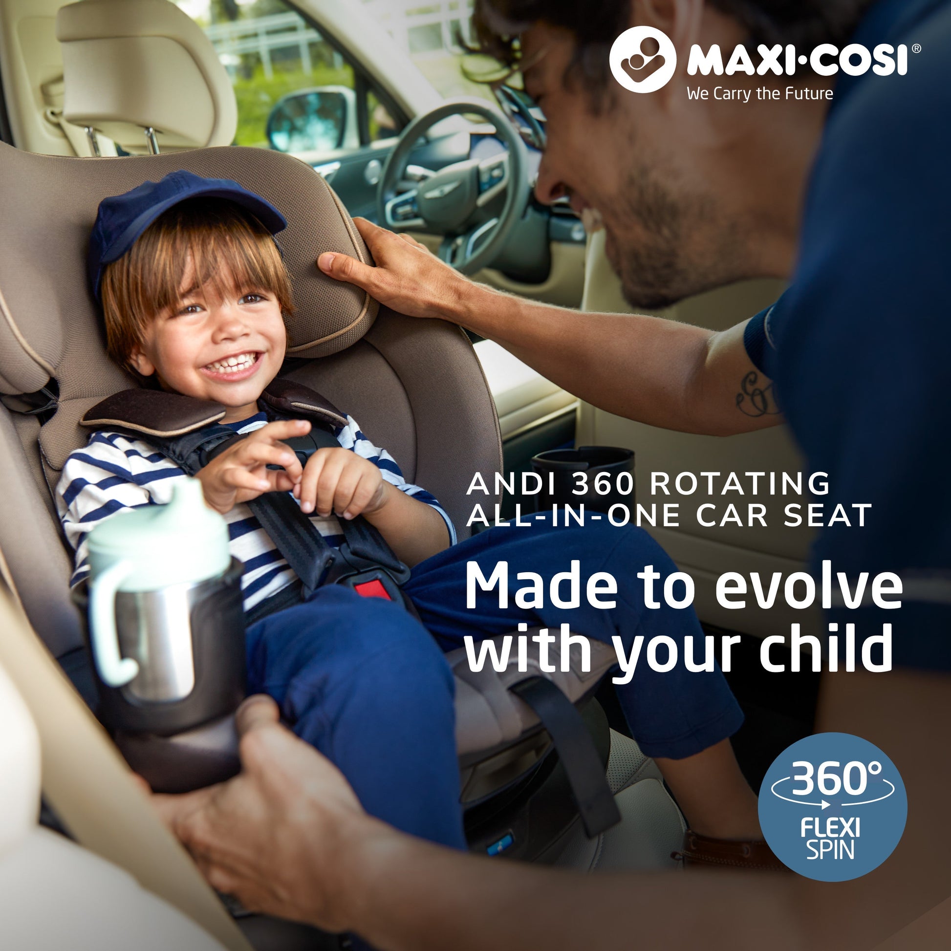 Maxi-Cosi Car Seats - Convertible Maxi-Cosi Andi 360 Rotating All-in-One Convertible Car Seat