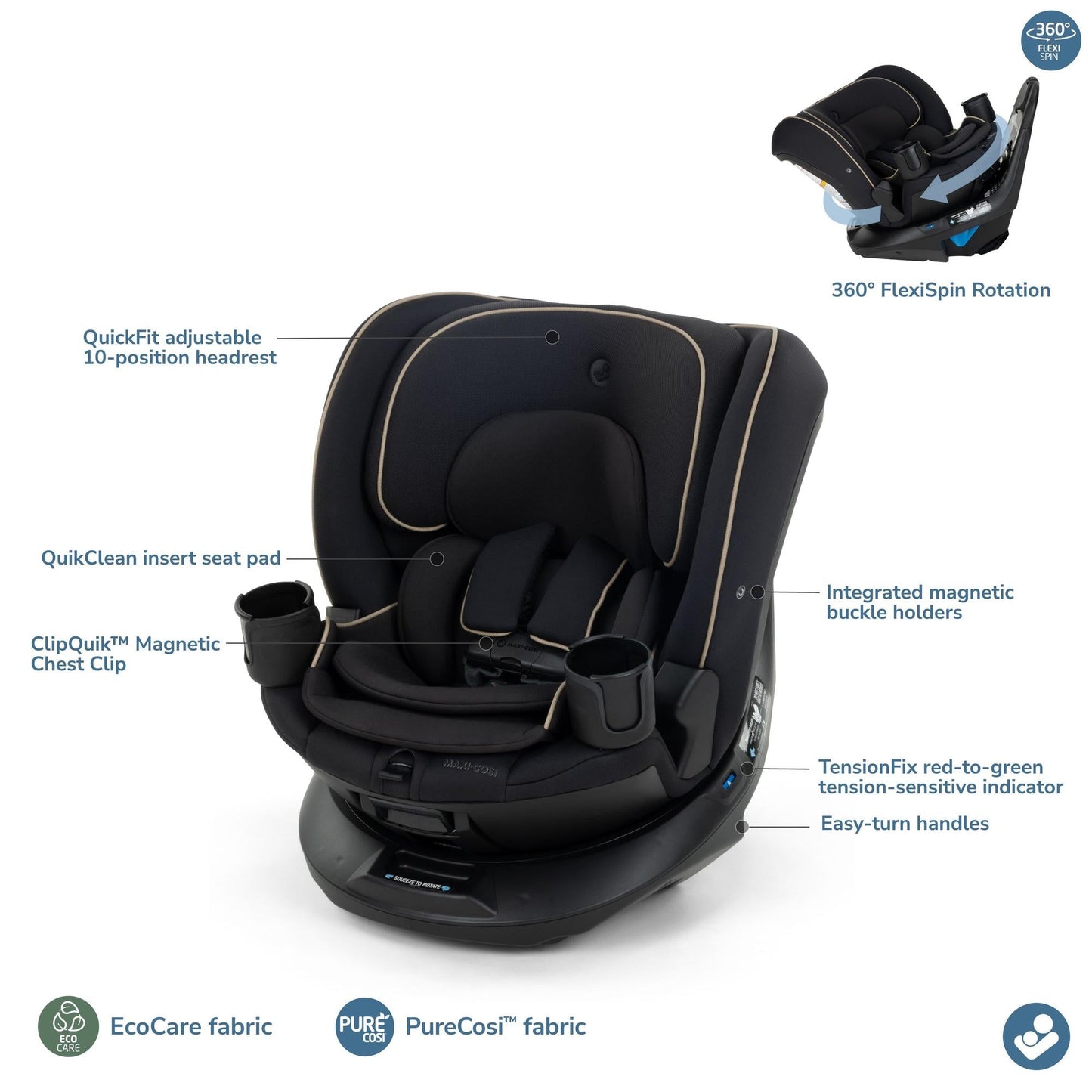 Maxi-CosiMaxi-Cosi Andi 360 Rotating All-in-One Convertible Car SeatBabysupermarket