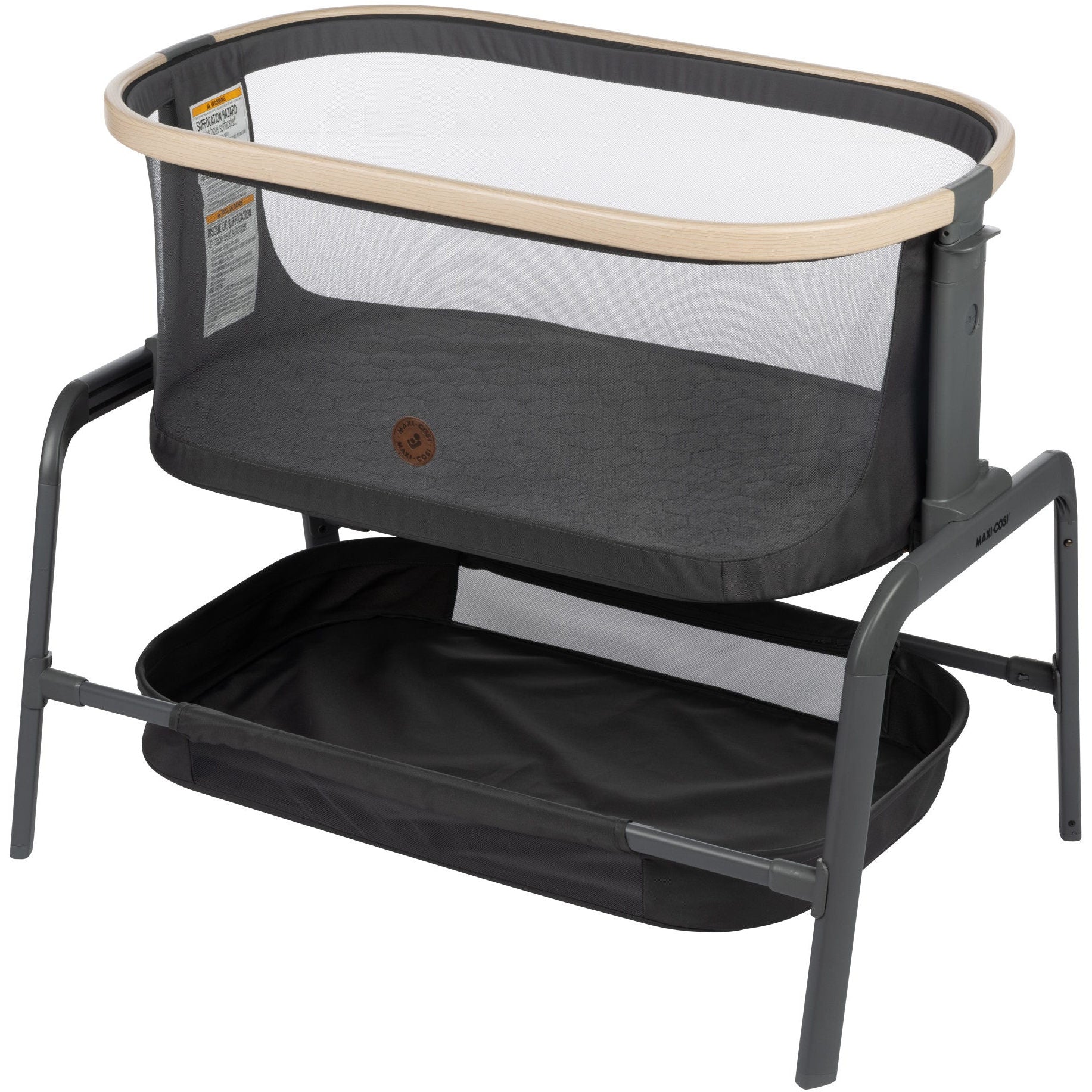 Dorel Juvenile Cribs Classic Graphite Maxi-Cosi Iora 2-in-1 Co-Sleeper