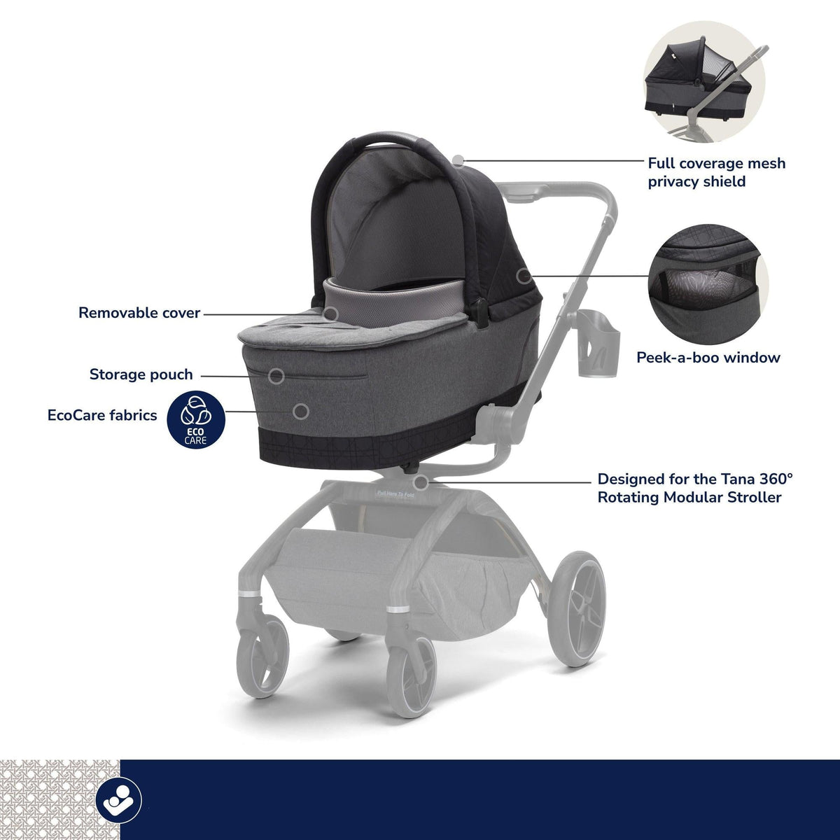 Maxi-Cosi Stroller Accessories Maxi-Cosi Kindred Carriage Accessory