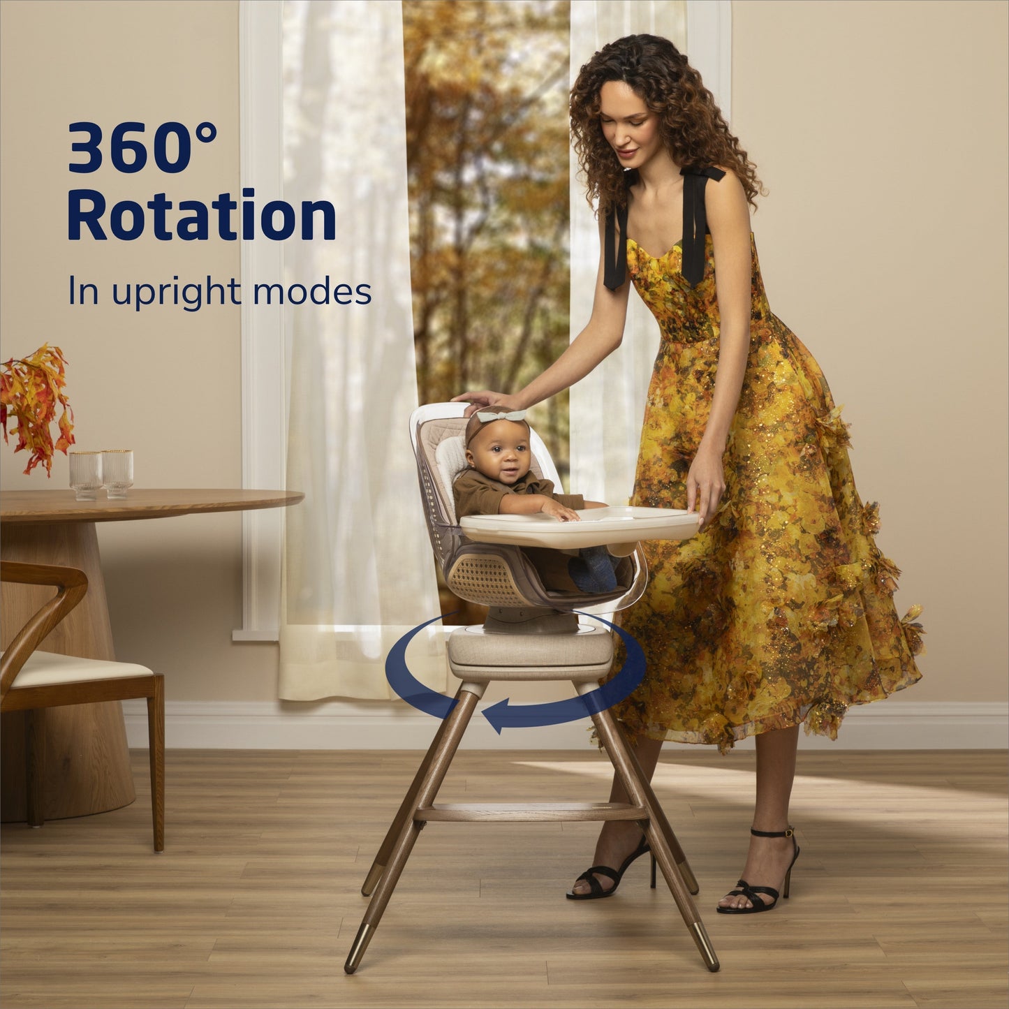 Maxi-Cosi High Chairs Maxi-Cosi Kindred Kiskadee 360° Rotating High Chair