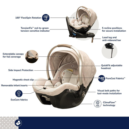 Maxi-Cosi Car Seats - Infant Maxi-Cosi Kindred Peri 180° Rotating Infant Car Seat