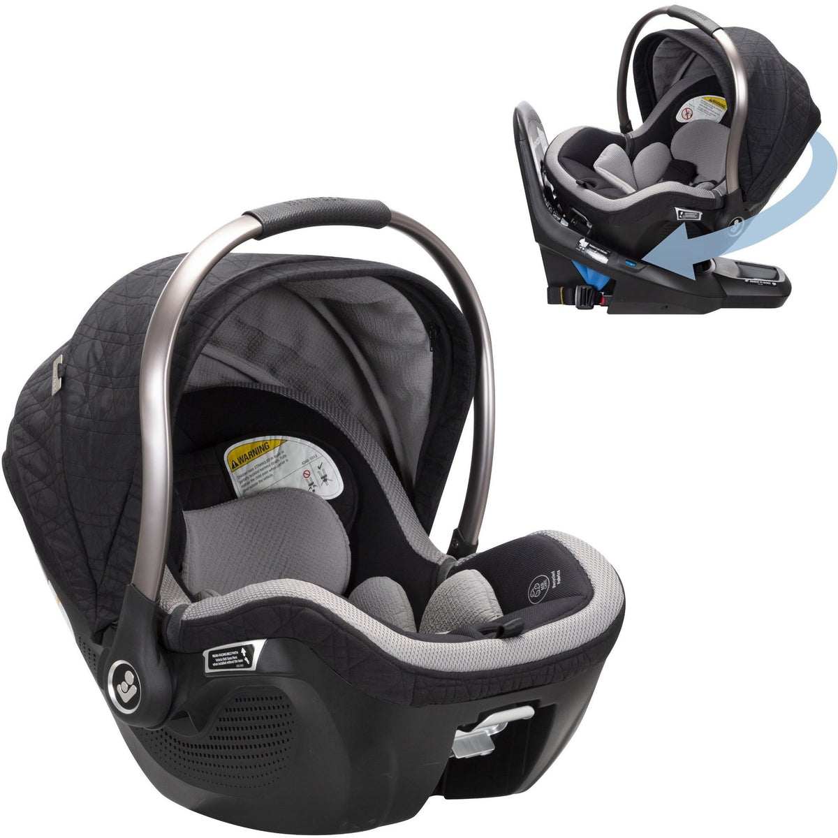 Maxi-Cosi Car Seats - Infant Onyx Heritage Maxi-Cosi Kindred Peri 180° Rotating Infant Car Seat
