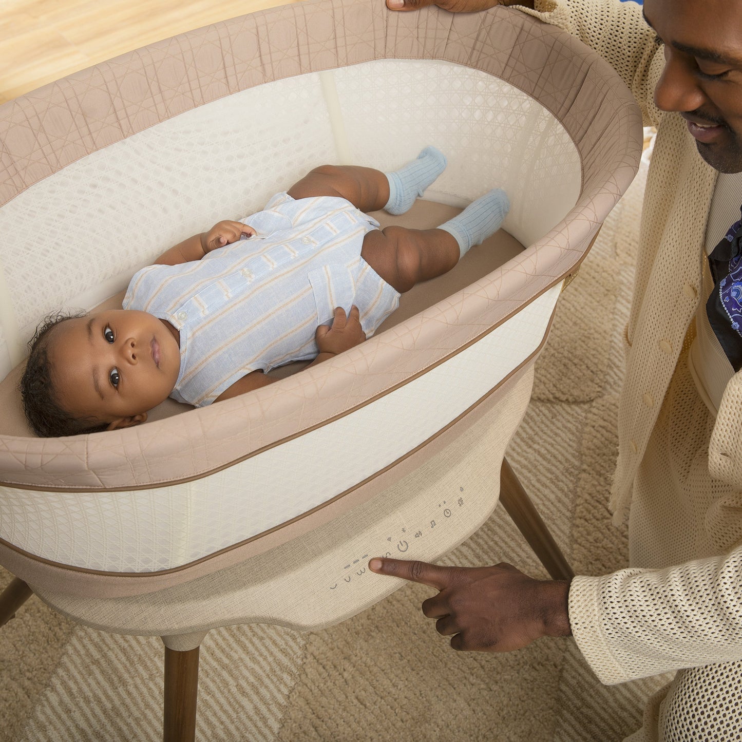 Maxi-Cosi Bassinets Maxi-Cosi Kindred Starling Smart Bassinet