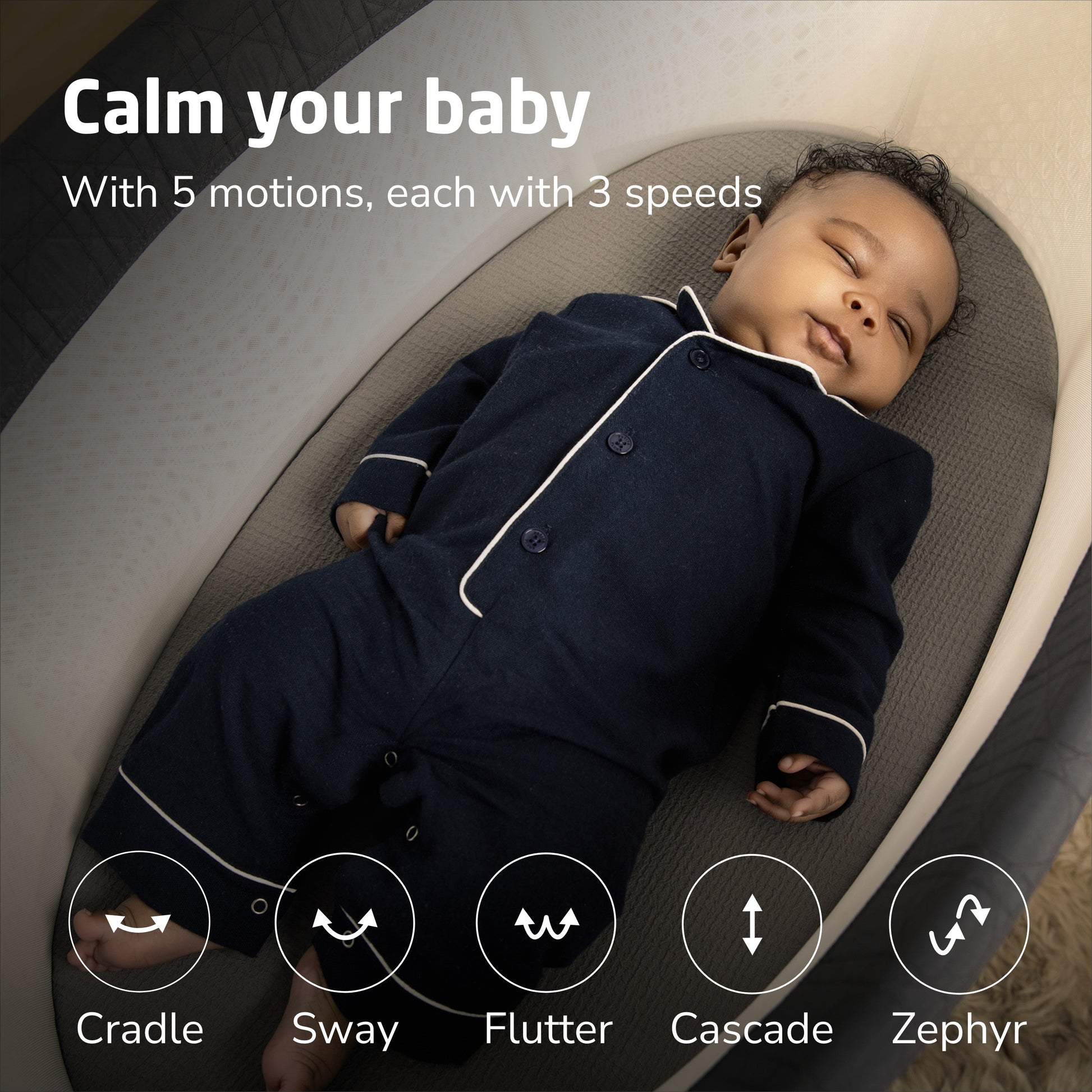 Maxi-Cosi Bassinets Maxi-Cosi Kindred Starling Smart Bassinet