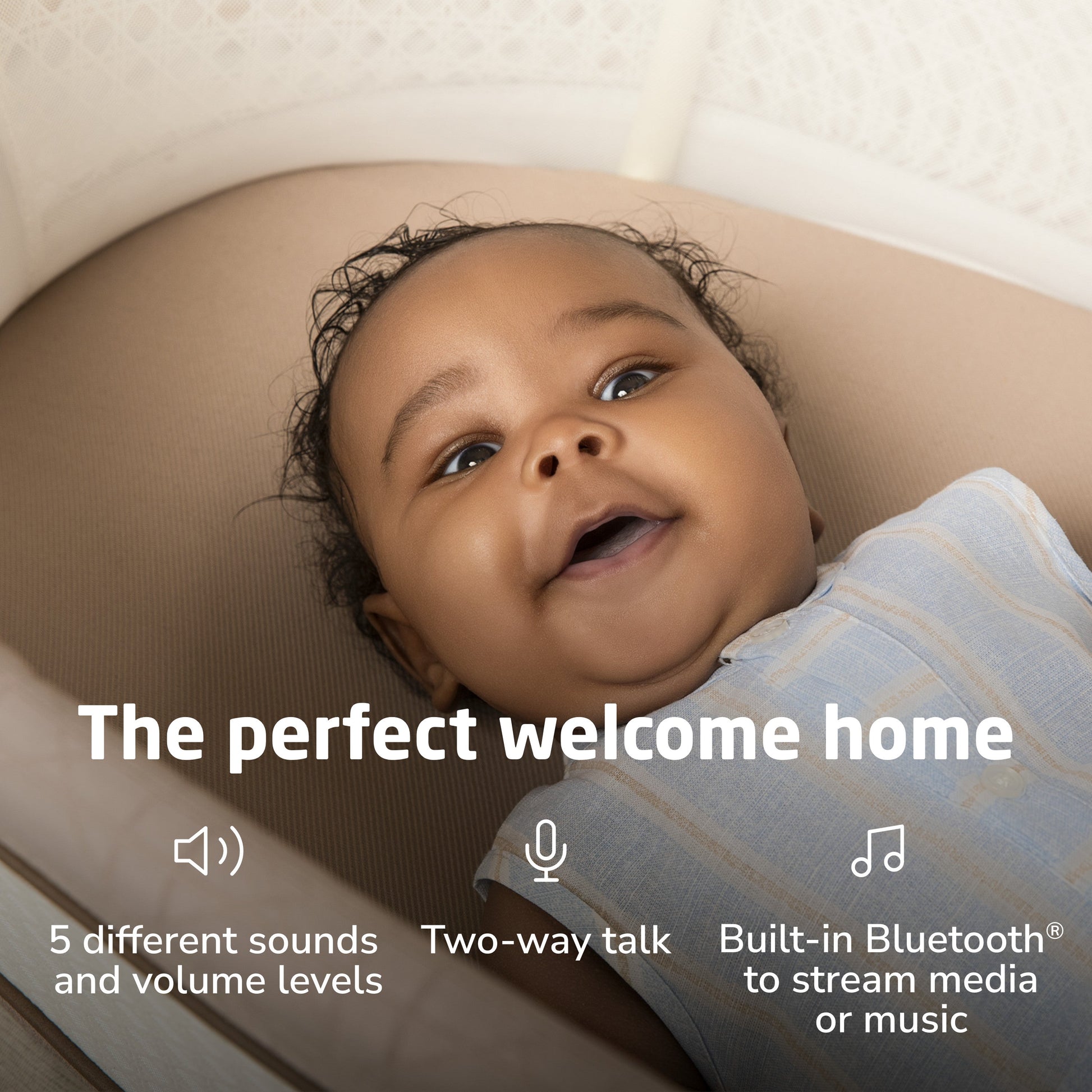Maxi-Cosi Bassinets Maxi-Cosi Kindred Starling Smart Bassinet