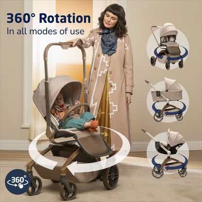 Maxi-CosiMaxi-Cosi Kindred Tana 360° Rotating Modular StrollerBabysupermarket