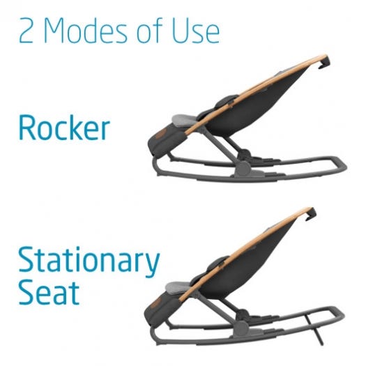 Dorel Juvenile Bouncers Maxi-Cosi Kori 2-in-1 Lightweight Rocker