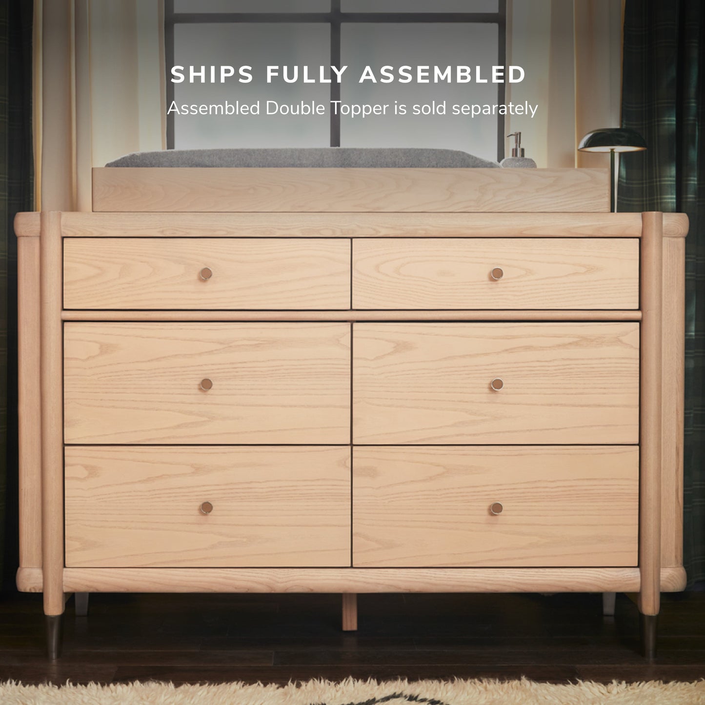 Maxi-Cosi Nursery Dressers Onyx Heritage Maxi-Cosi Nursery Brisa 6-Drawer Dresser