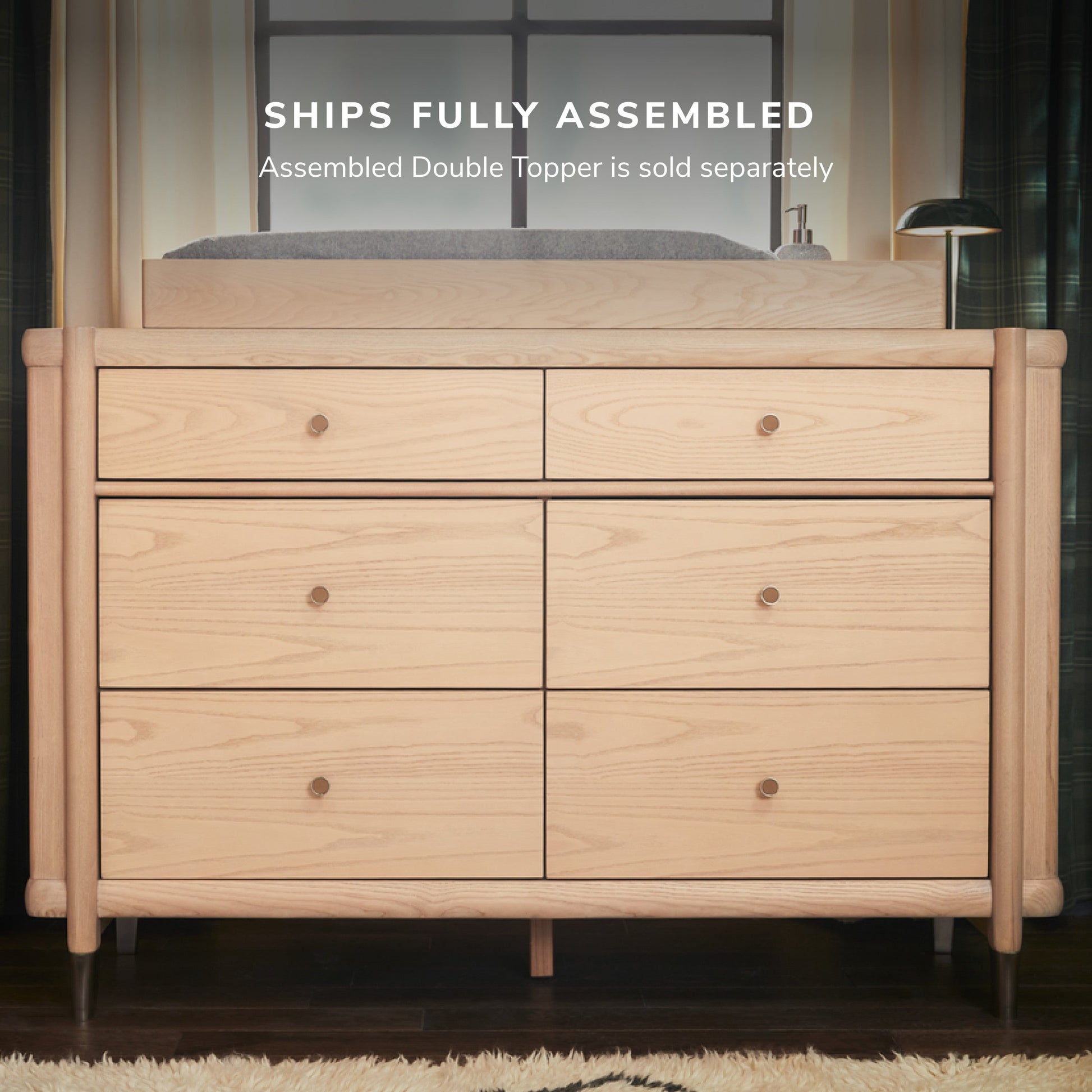 Maxi-Cosi Nursery Dressers Onyx Heritage Maxi-Cosi Nursery Brisa 6-Drawer Dresser