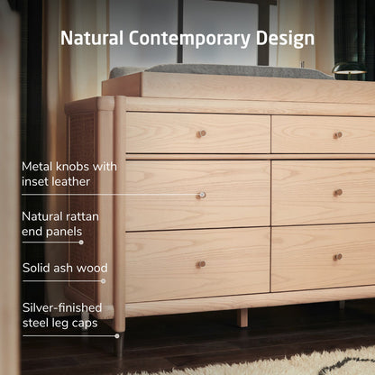 Maxi-Cosi Nursery Dressers Onyx Heritage Maxi-Cosi Nursery Brisa 6-Drawer Dresser