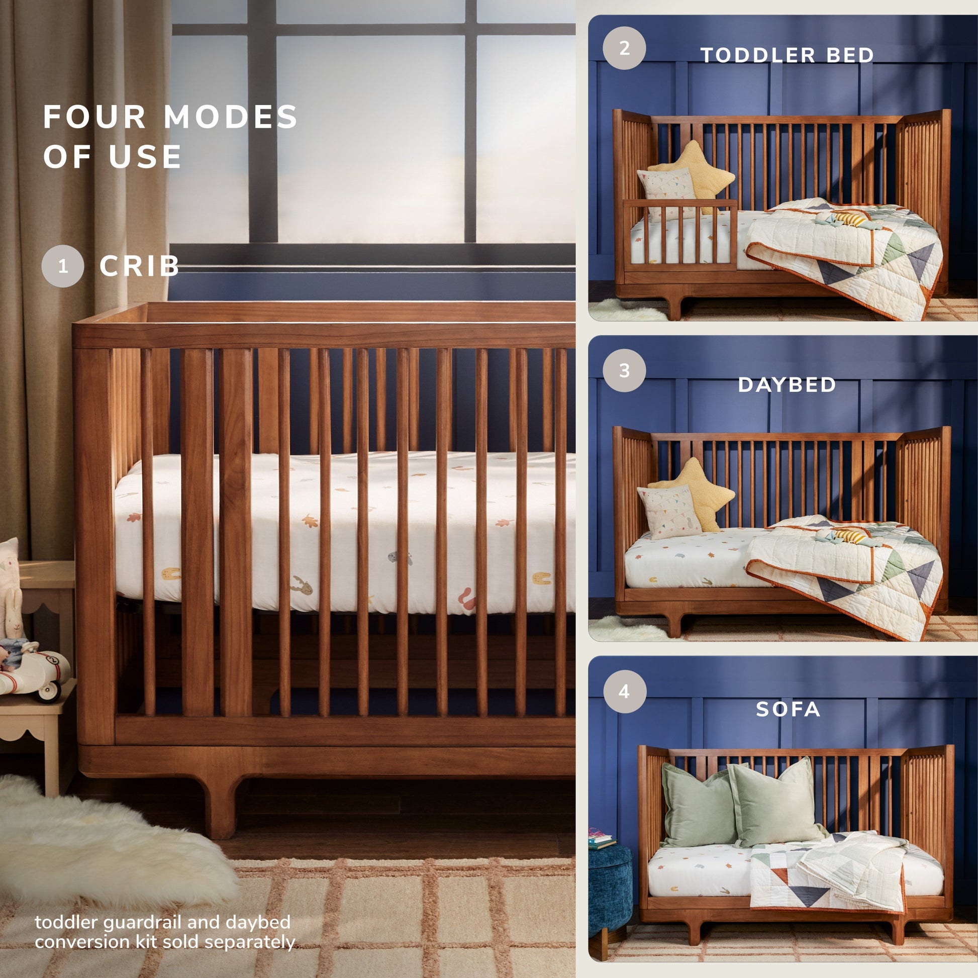 Maxi-Cosi NurseryMaxi-Cosi Nursery Embraced Forms 4-in-1 Convertible CribBabysupermarket